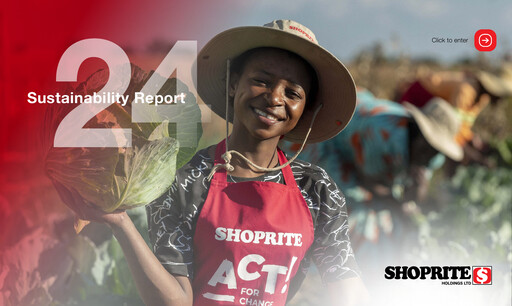 Miniature Shoprite Rapport de durabilité 2024