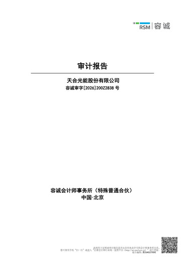 Thumbnail Trina Solar Financial Statement 2025