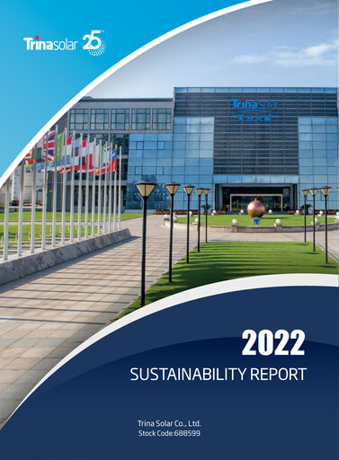 Thumbnail Trina Solar Sustainability Report 2022