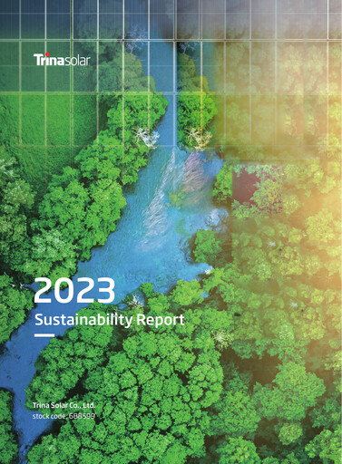 Thumbnail Trina Solar Sustainability Report 2023