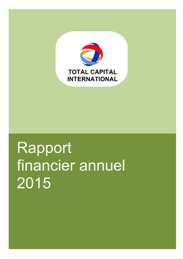 Vorschaubild Total Finanzbericht 2015