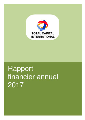 Vorschaubild Total Finanzbericht 2017