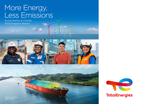 Thumbnail Total Sustainability Report 2023