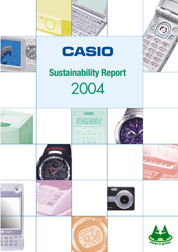 Thumbnail CASIO Sustainability Report 2004