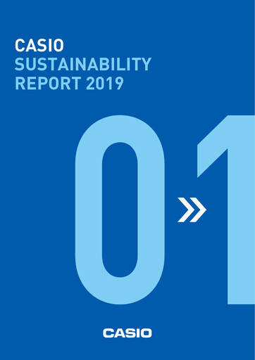 Thumbnail CASIO Sustainability Report 2019