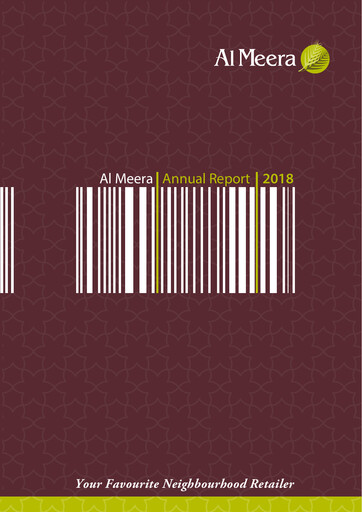 Thumbnail Al Meera Consumer Goods Company Annual Report 2018