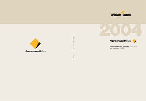 Thumbnail Commonwealth Bank Annual Report 2004