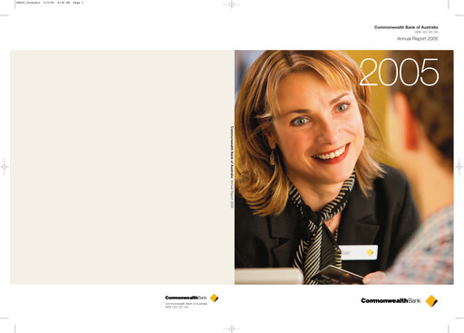 Thumbnail Commonwealth Bank Annual Report 2005