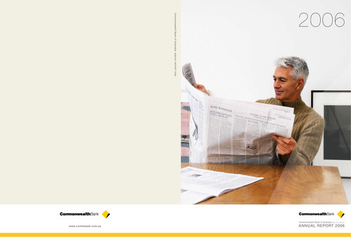Thumbnail Commonwealth Bank Annual Report 2006