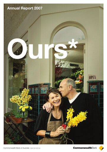 Thumbnail Commonwealth Bank Annual Report 2007