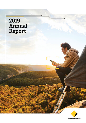 Thumbnail Commonwealth Bank Annual Report 2019