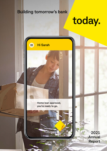 Thumbnail Commonwealth Bank Annual Report 2021