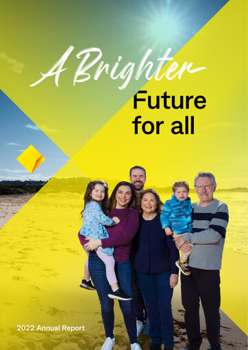 Thumbnail Commonwealth Bank Annual Report 2022