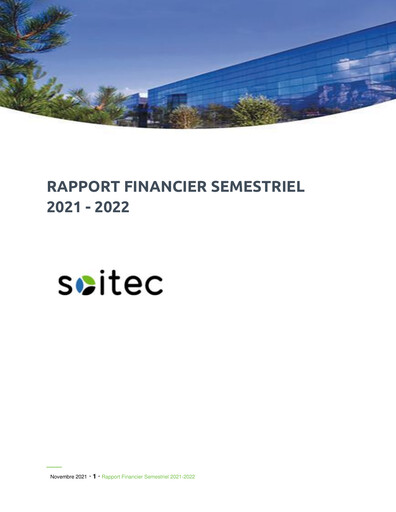 Thumbnail Soitec Half-year Report 2021-2022-h1