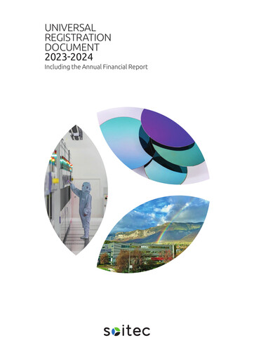 Thumbnail Soitec Universal Registration Document 2023-2024