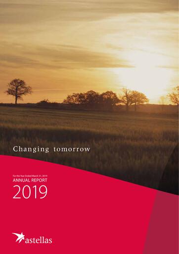 Thumbnail Astellas Pharma Annual Report 2019