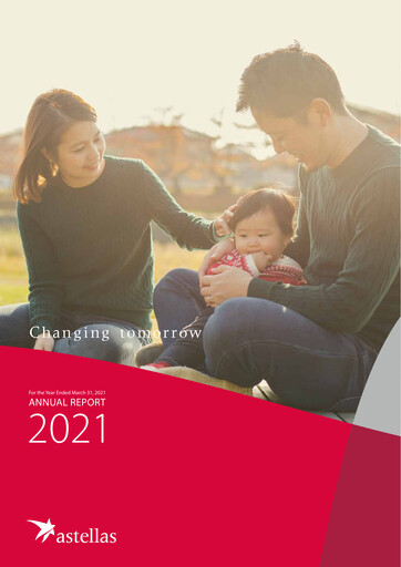 Thumbnail Astellas Pharma Annual Report 2021