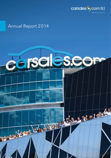 Thumbnail CAR Group (Carsales) Annual Report 2014