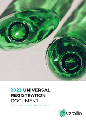Vorschaubild Verallia Universelles Registrierungsdokument 2023