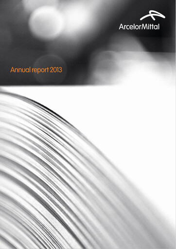 Thumbnail ArcelorMittal Annual Report 2013
