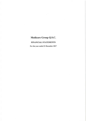 Thumbnail Medicare Group Financial Statement 2017