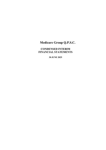 Thumbnail Medicare Group Half-year Report 2025-h1