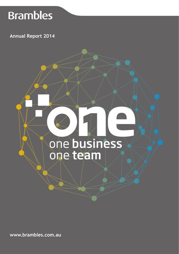 Thumbnail Brambles Annual Report 2014