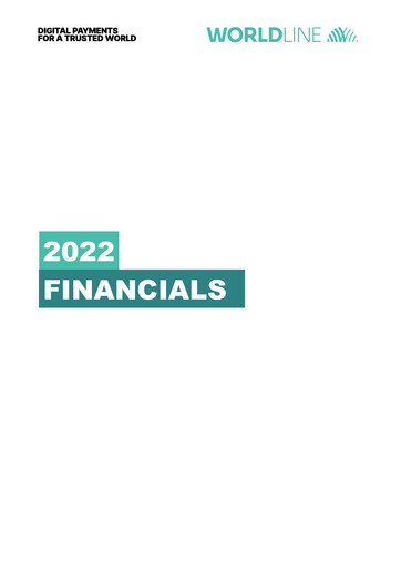 Miniature Worldline Rapport financier 2022