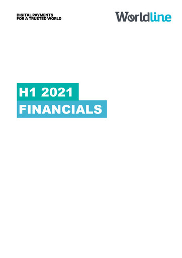 Thumbnail Worldline Half-year Report 2021-h1