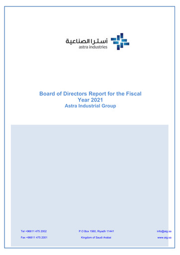 Thumbnail Astra Industrial Group Company Annual Report 2021