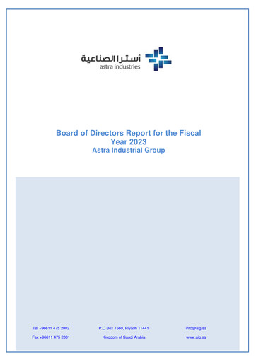 Thumbnail Astra Industrial Group Company Annual Report 2023