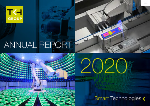 Thumbnail TKH Group Annual Report 2020