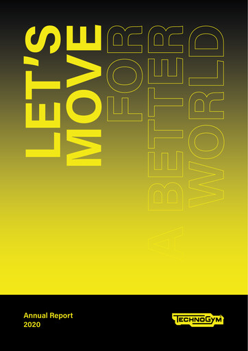 Thumbnail Technogym Annual Report 2020