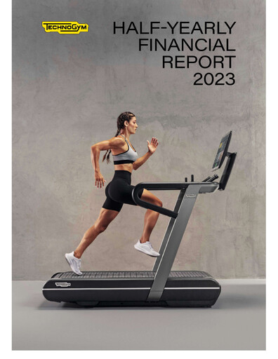 Miniature Technogym Rapport semestriel 2023-h1