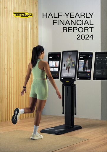 Miniature Technogym Rapport semestriel 2024-h1