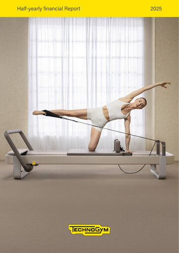 Miniature Technogym Rapport semestriel 2025-h1
