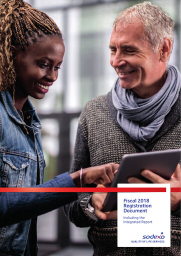Thumbnail Sodexo Annual Report 2018