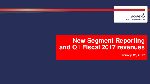 Miniature Sodexo Rapport trimestriel 2017-q1