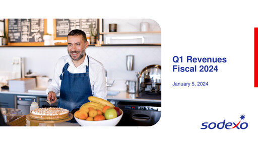 Miniature Sodexo Rapport trimestriel 2024-q1