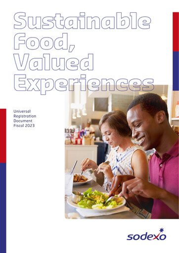 Miniature Sodexo Document d'enregistrement universel 2023