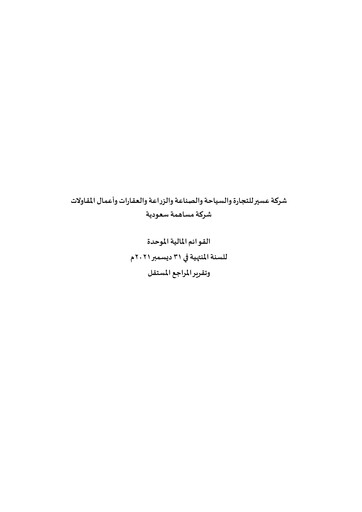 Miniature Sinad Holding Company Bilan financier 2021