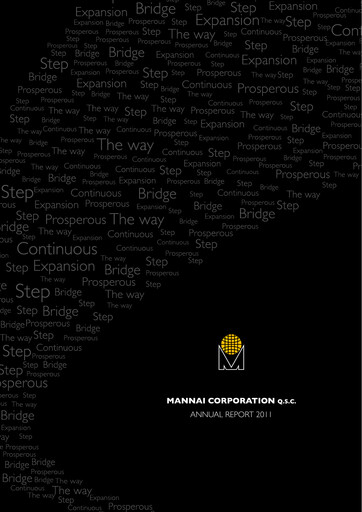 Thumbnail Mannai Corporation Annual Report 2011