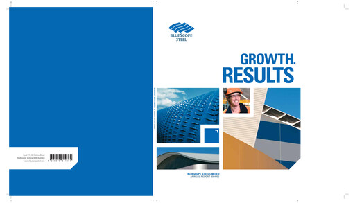 Thumbnail BlueScope Steel Annual Report 2004-2005