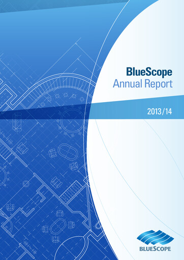 Thumbnail BlueScope Steel Annual Report 2013-2014