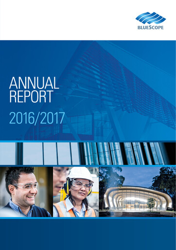 Thumbnail BlueScope Steel Annual Report 2016-2017