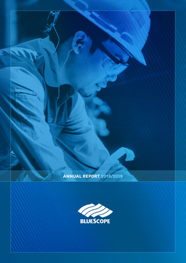 Thumbnail BlueScope Steel Annual Report 2018-2019