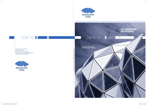 Thumbnail BlueScope Steel Financial Report 2009-2010