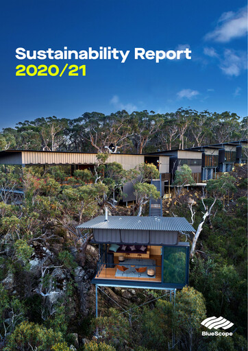 Thumbnail BlueScope Steel Sustainability Report 2021