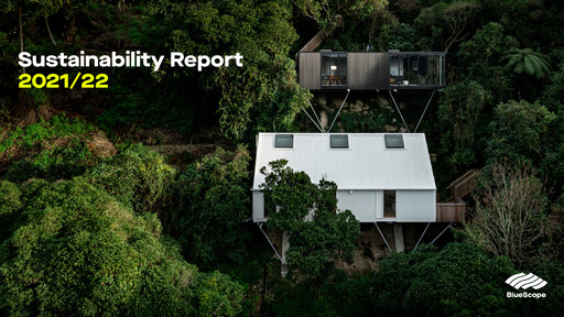 Thumbnail BlueScope Steel Sustainability Report 2022