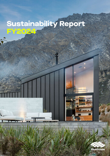 Miniature BlueScope Steel Rapport de durabilité 2024